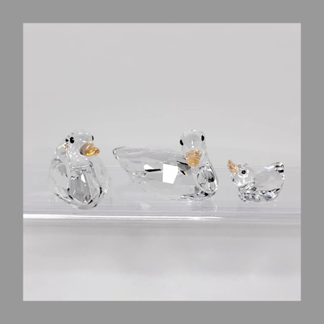 SWAROVSKI スワロフスキー アヒル クリア・クリスタル