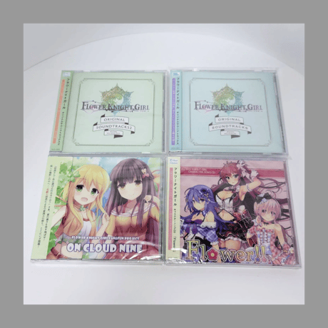 ゲームミュージックCD フラワーナイトガール オリジナルサウンドトラックス フラワーナイトガール キャラクターソングCD ドラマCD セット コミックマーケット