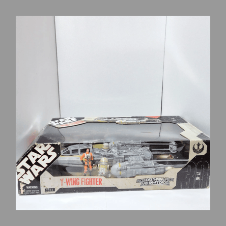 トイザらス限定 スター・ウォーズ 30周年記念 Y-ウイン グ・ファイター Y-ウイング・パイロット&R5-F7 フィギュア