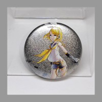 鏡音リン 缶バッジ イラストレーター by iXima piapro BP.2014 JAPAN