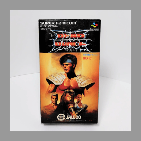 ジャレコ SFC デッド・ダンス DEAD DANCE スーパーファミコン 箱 説明書 付き