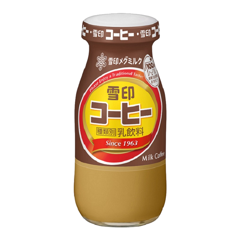 雪印メグミルク 雪印コーヒー180ml瓶 | ラクヨオンラインショップ