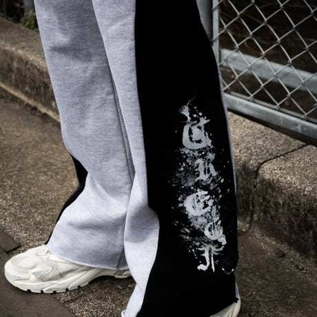 SPLIT SWEATPANTS GRAY