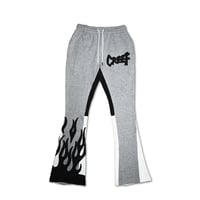 FLAME SWEATPANTS　GRAY