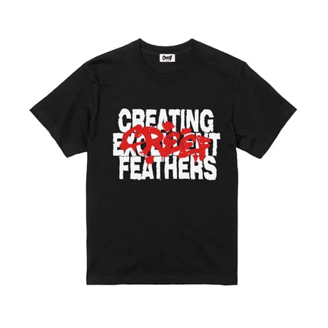 CREEF PAINT TEE BLACK