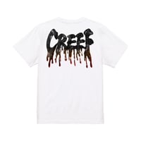 MELTING LOGO TEE WHITE