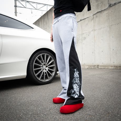 SPLIT SWEATPANTS GRAY