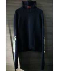 Raf Simons Hand-Appliqué Turtleneck Knit