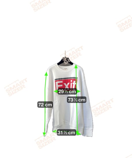 90s C&D LANDFILL "Exit" Graphic Sweatshirt