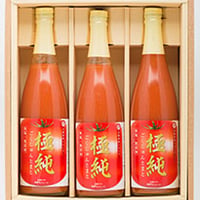 無添加・食塩不使用　極純（720ml） 3本入／化粧箱