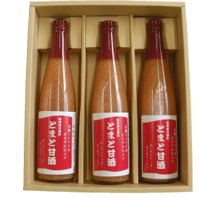 無添加　とまと甘酒 （500ml） 3本入り／化粧箱
