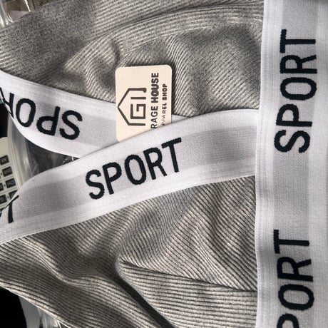 【新品】レディース 海外ストリート✨ レタープリント カラーブロック スポーツブラ ロゴ