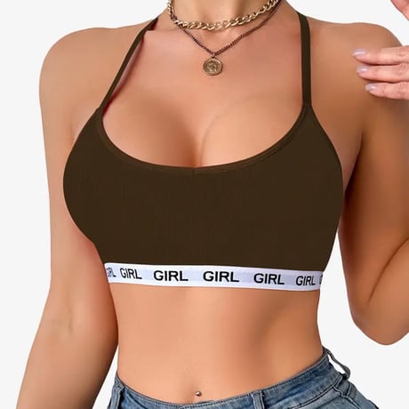 【新品】レディース 美背中✨ 快適 バックレス スポーツブラ ヨガウェア ノンワイヤー