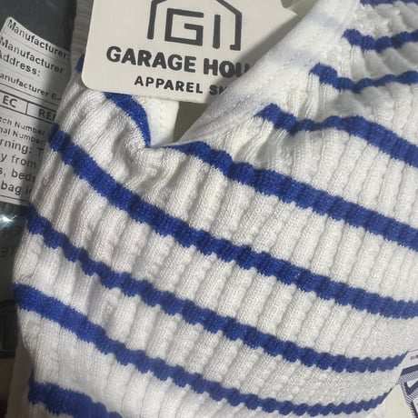 【新品】レディース 海外ストリート✨ ストライプ ニット ブラレット Vネック
