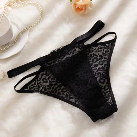 【新品】レディース 魅惑✨ レース柄 セクシーランジェリー 透け感 華やか 上品 勝負下着 黒