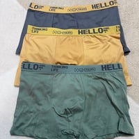 【新品】メンズ　スタイリッシュ ✨ 高品質 ボクサーパンツ 3枚セット メンズ まとめ買い お得