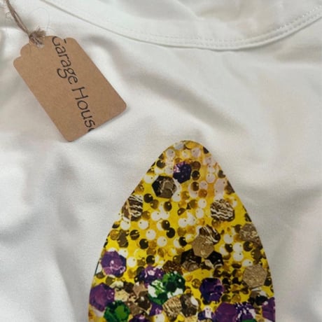 【新品】レディース グラフィックプリントクルーネックTシャツ