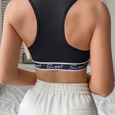 【新品】レディース 旬スタイル ✨ カラーブロック アスレチック ブラレット トップス スポーティー