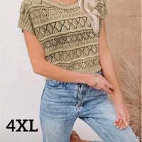 【新品】レディース あざと可愛い✨ バック開き クルーネック セーター ポイント編み 大きめ