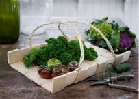 iris hantverk　Harvest Basket