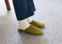 帆布バブーシュ　Olive Green