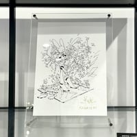 【限定数】複製原画・うさくんねこくん