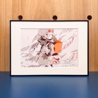 【展示品】「エゴ」（A3額装）
