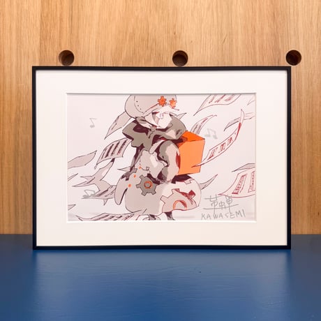 【展示品】「エゴ」（A3額装）