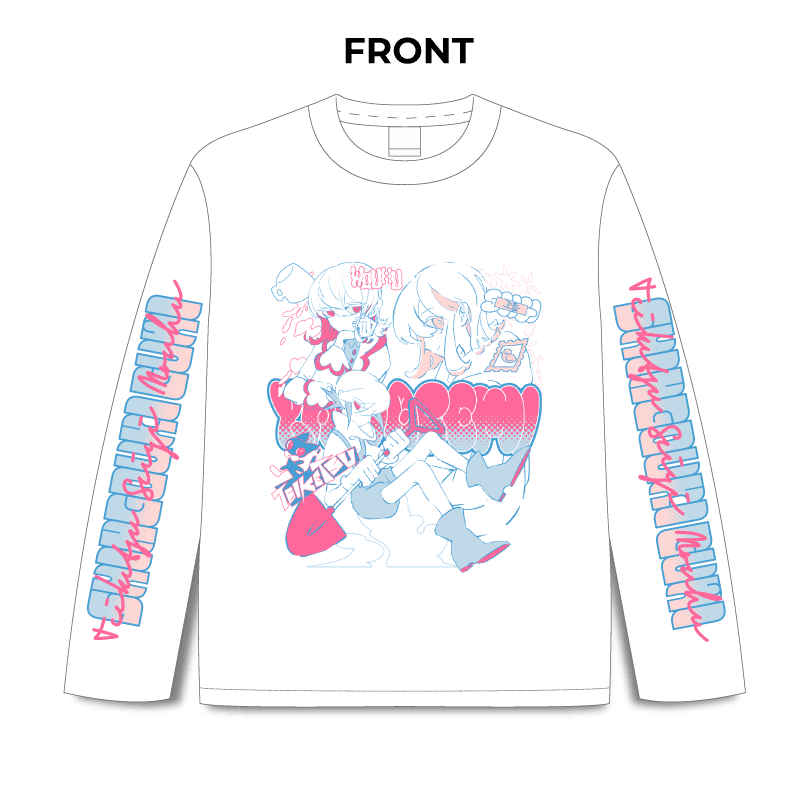 ずっと真夜中でいいのに。革蝉展 SHINGOUKIGUMI ロンT Tシャツ SHINGOUKIGUMI」ロンT | 革蝉展 ONLINE SHOP