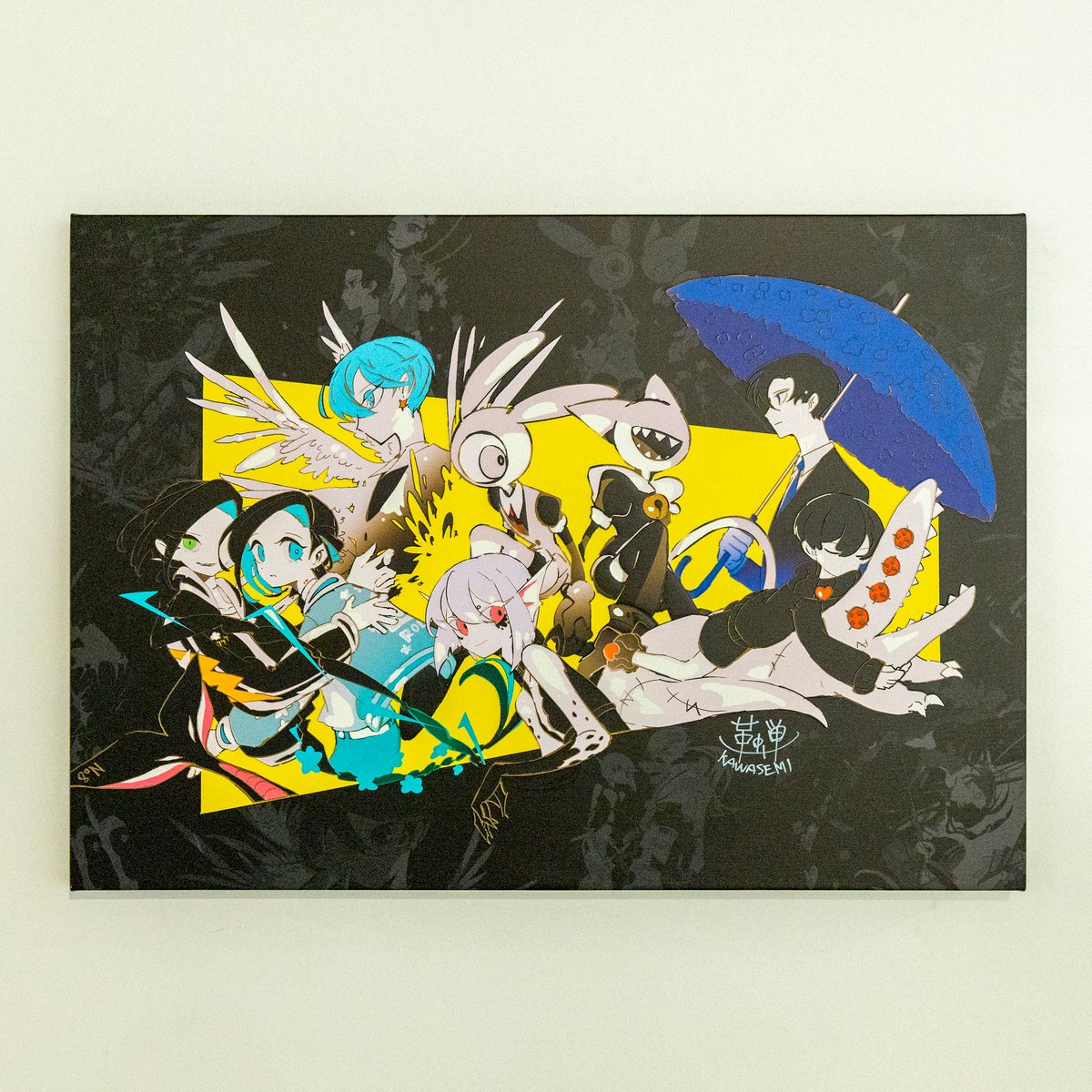 限定数】キャンバスアート・KAWASEMI | 革蝉展 ONLINE SHOP