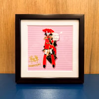 【展示品】「ピンズアート-シェードニラ」(15角額装)