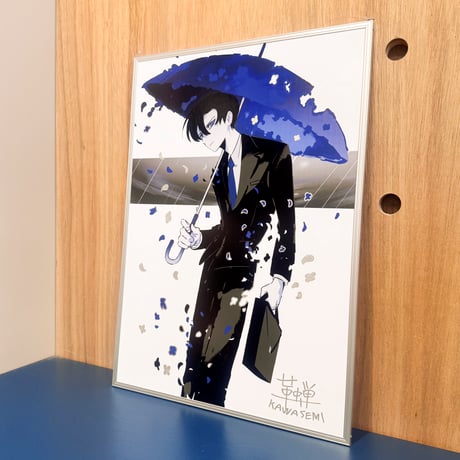 【展示品】「花傘」（A2パネル）