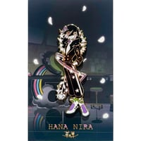 ピンバッチ・花ニラ