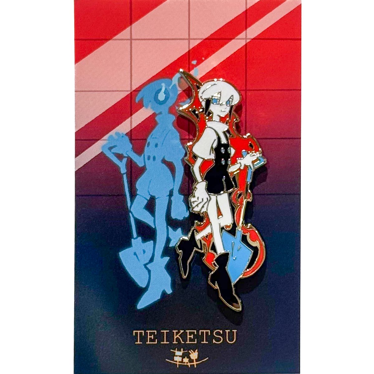 ニラちゃん ピンバッジ 全6種 ずっと真夜中でいいのに 革蝉初個展3原色