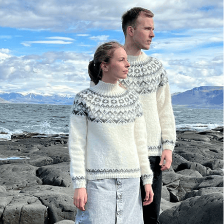 毛糸set 「Gjöf」white