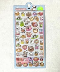 【海外製】硬いシール パンダ