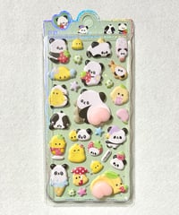 【海外製】おしりシール パンダ