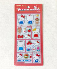 ハローキティ プラスチックモデル風シール
