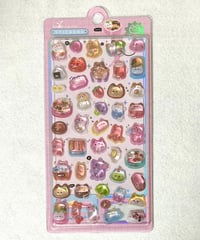 【海外製】硬いシール 猫