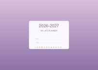 【2026年4月始まり】30代社会人向けデジタルプランナー（Pastelカラー）