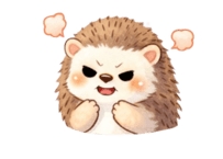 ハリネズミ00002
