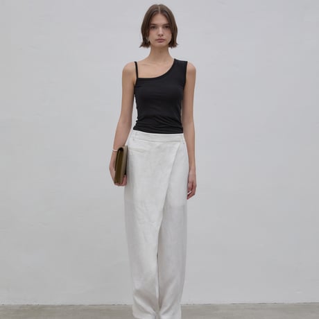 ROI ONE-SHOULDER SLEEVELESS