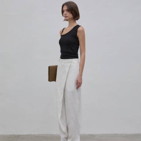 ROI ONE-SHOULDER SLEEVELESS