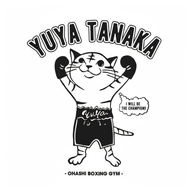 どらにゃん様 ニャンニャン ドライTEE（4.4oz） | YUYA TANAKA CONTACT SHOP