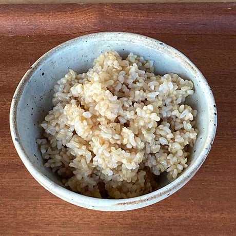 【令和7年新米】農薬不使用・無施肥　玄米　灯かり米(ヒノヒカリ)　箱込　20kg