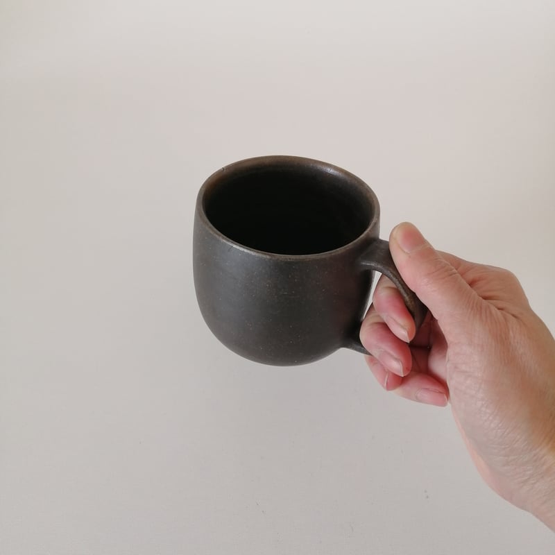 青備前磨きマグカップ(№4) | 備前焼工房QuietHouse