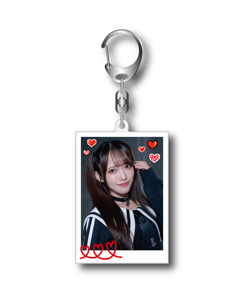 ランダム】チェキ風アクリルキーホルダー（全3種） | unique