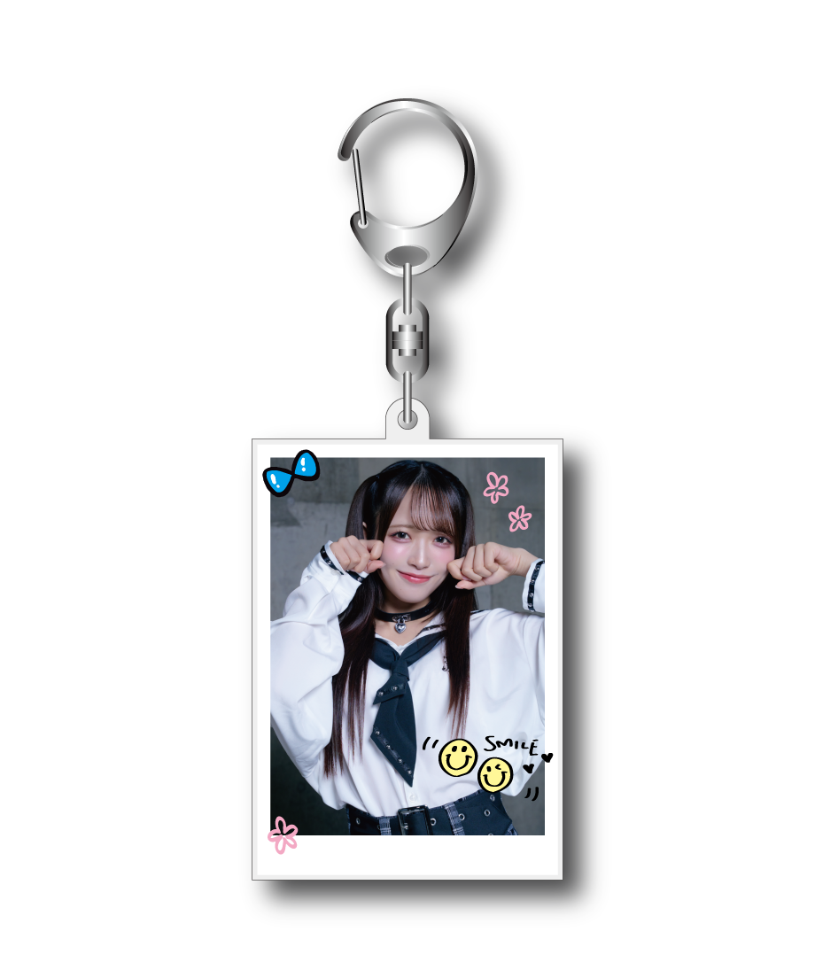 ランダム】チェキ風アクリルキーホルダー（全3種） | Unique