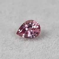 パパラチアサファイア　0.171ct　ペアシェイプカット　【RS-159】中宝鑑別書