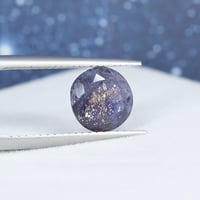 【Web限定特価】アイオライトサンストーン　1.24ct　ラウンドカット　【RS-201】